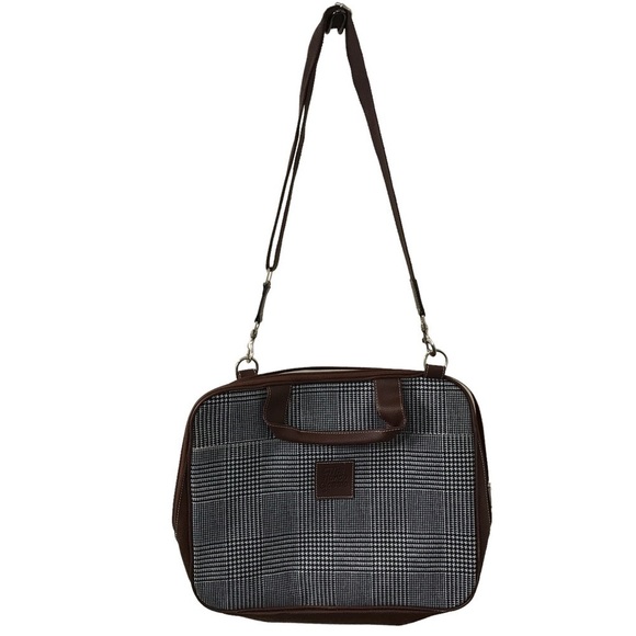 Barrington x the Honda classic houndstooth computer laptop crossbody bag - Picture 1 of 12